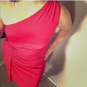 Sexy red dress